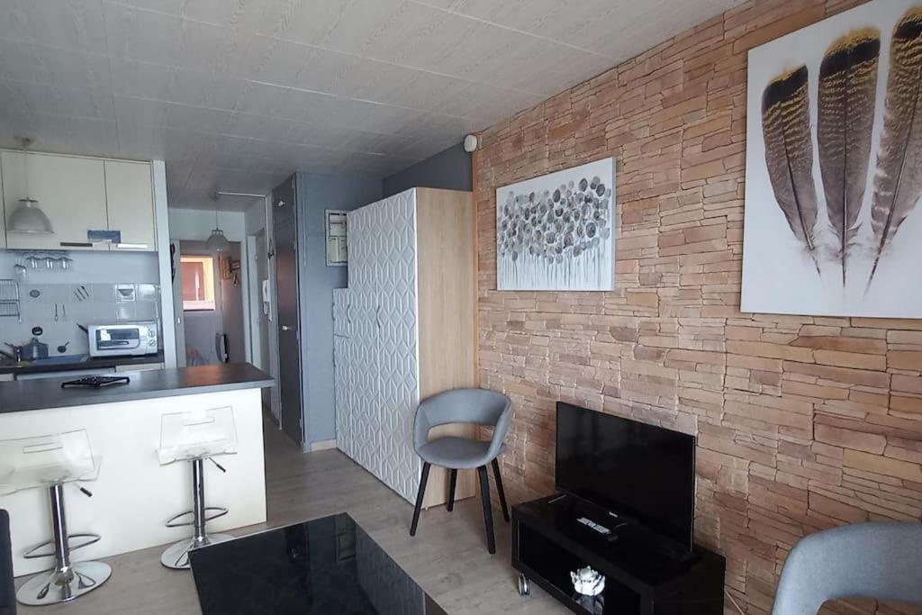 T2 1Ere Ligne Loggia Vue Mer 180 ° Parking 阿卡雄 外观 照片